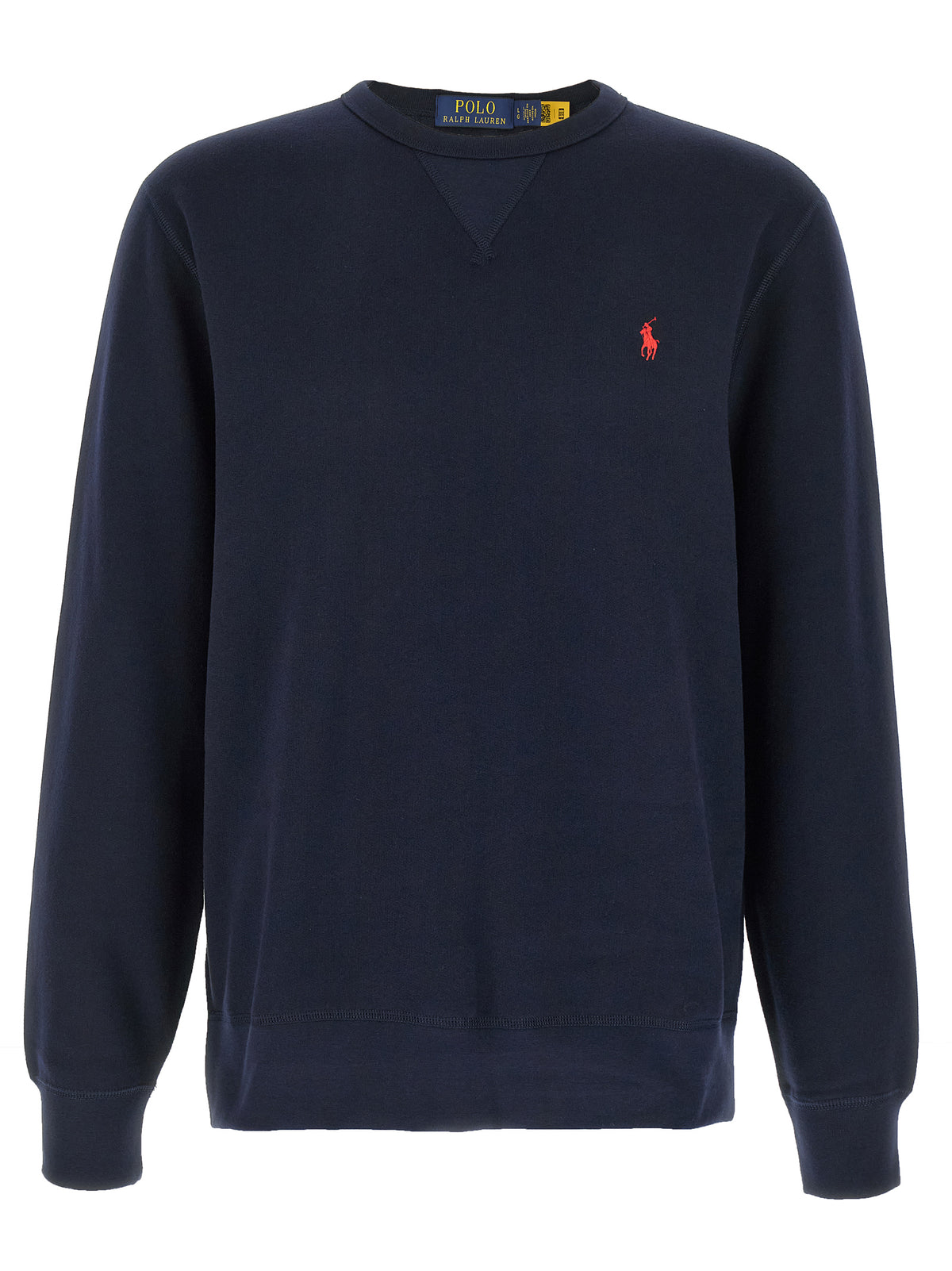 Sweat-shirt en Coton Bleu Design Intemporel Polo Ralph Lauren