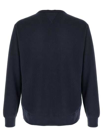 Sweat-shirt en Coton Bleu Design Intemporel Polo Ralph Lauren