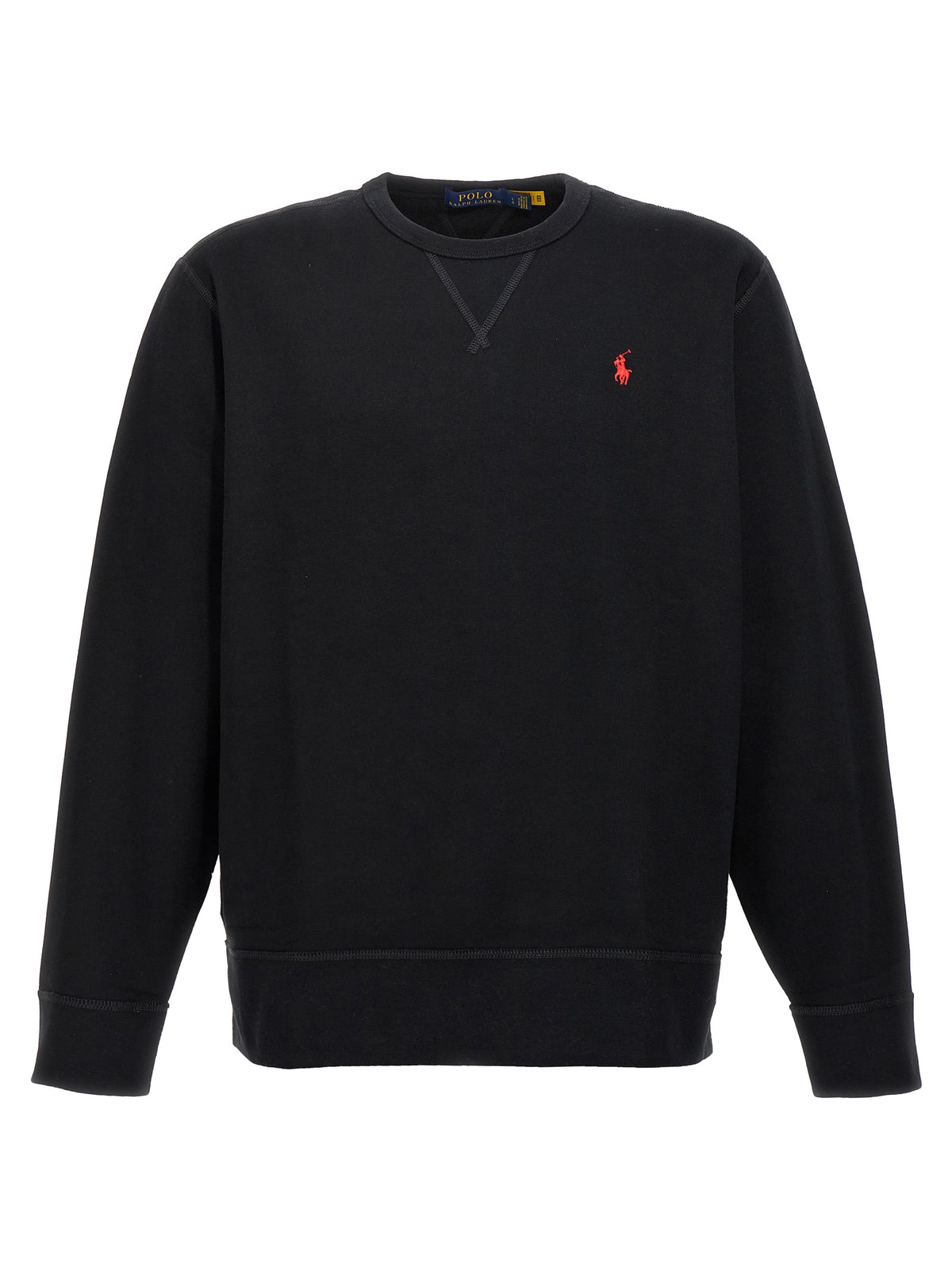 Polo Ralph Lauren Sudadera Negra De Algodón