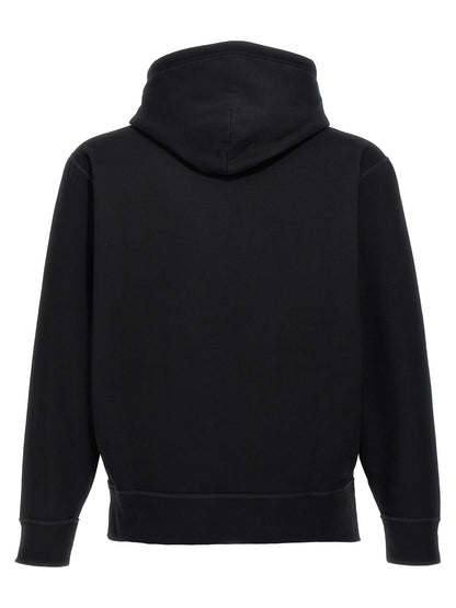 Sudadera De Algodón Negro Clásica Polo Ralph Lauren