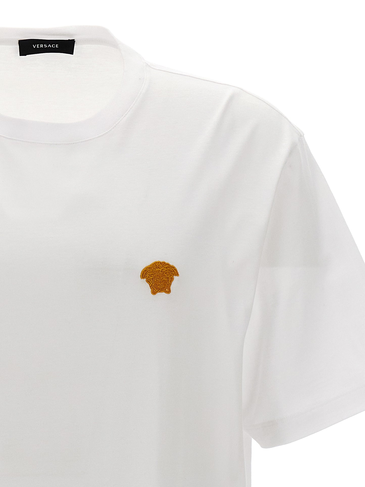 Camiseta Versace de algodón blanco