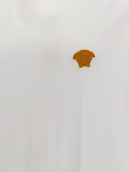 Camiseta Versace de algodón blanco