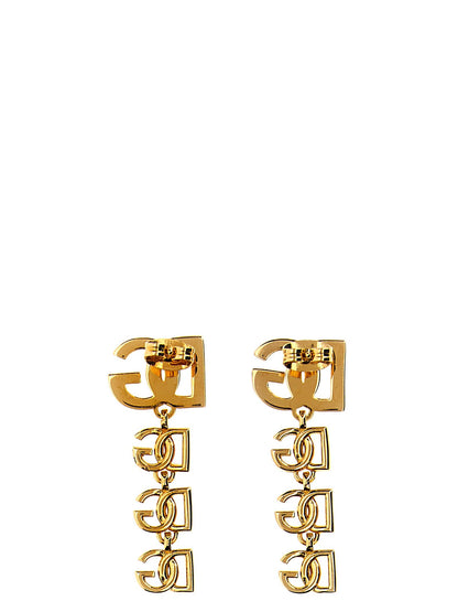 Boucles d'oreilles Dolce & Gabbana en laiton doré
