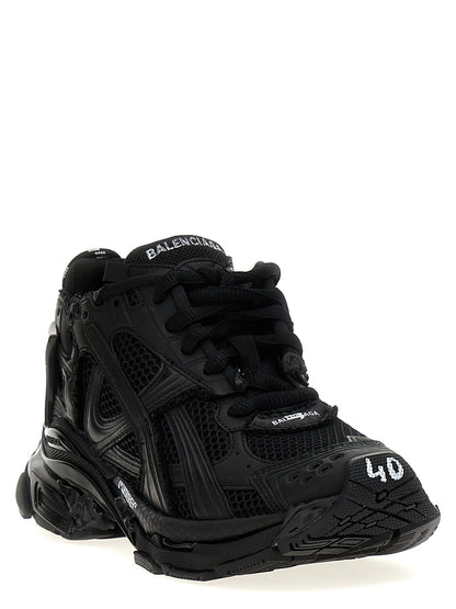 Zapatillas deportivas Balenciaga de poliéster negro