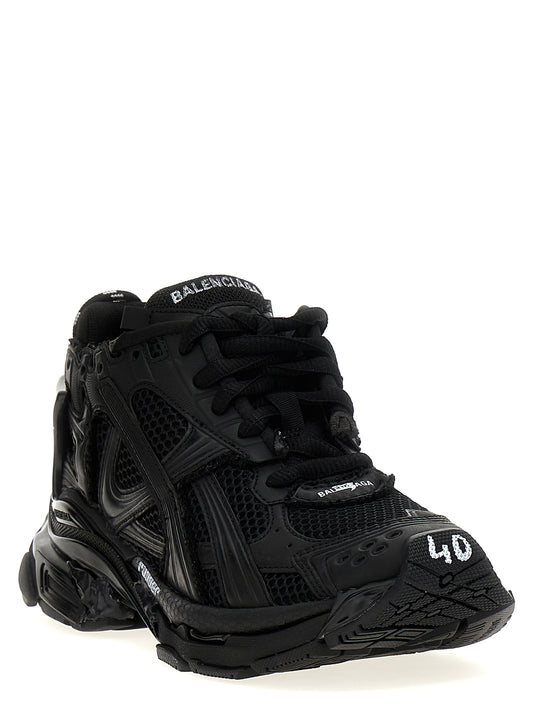 Zapatillas deportivas Balenciaga de poliéster negro