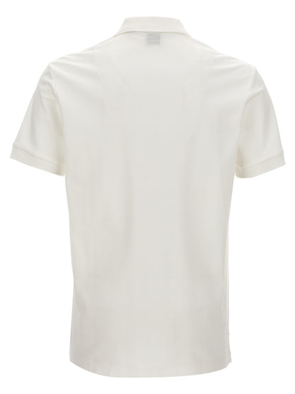 Polo Burberrry en Coton Blanc Respirant