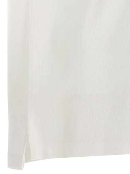 Polo Burberrry en Coton Blanc Respirant