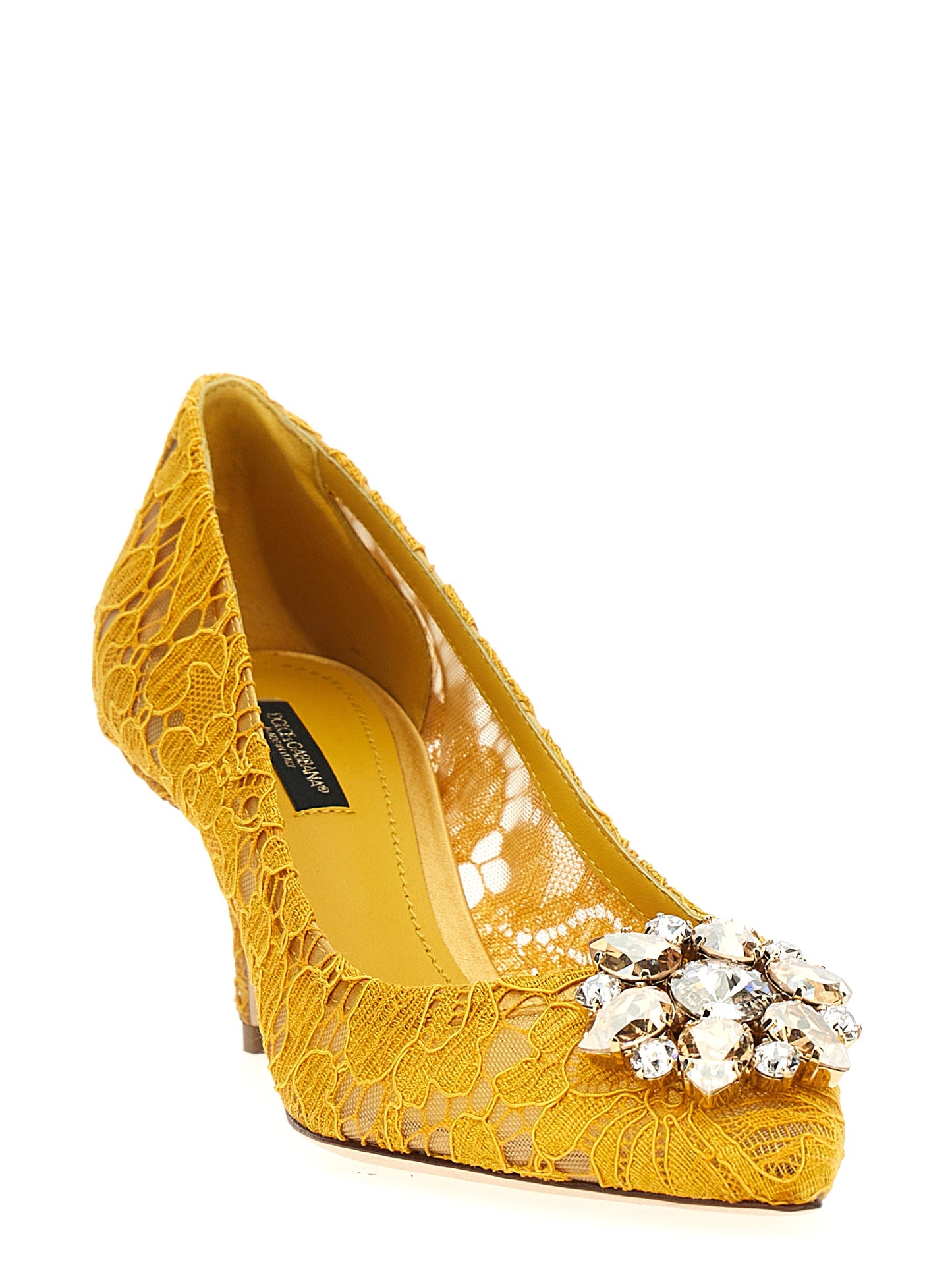 Dolce & Gabbana Zapatos De Tacón Medio De Viscosa Bicolor