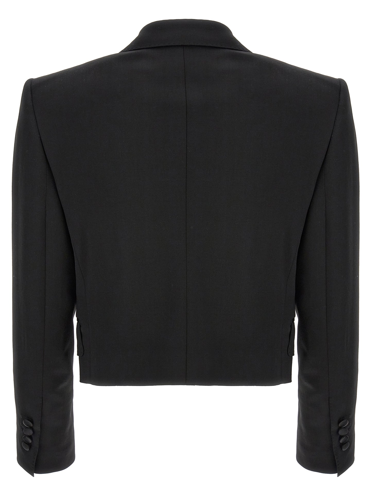 Blazer Dolce & Gabbana de lana virgen negra