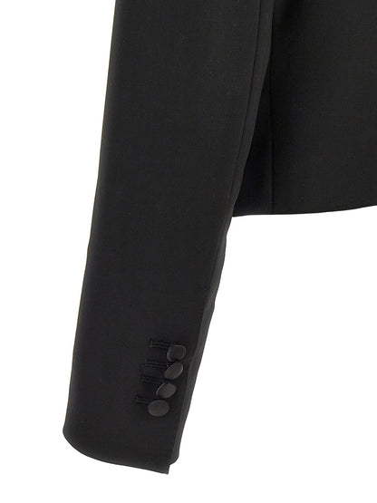 Blazer Dolce & Gabbana de lana virgen negra