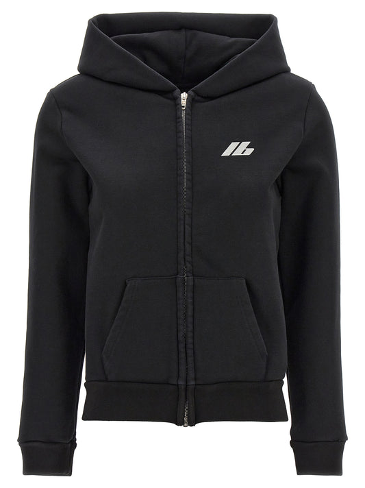 Sudadera Balenciaga de algodón negro