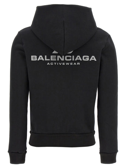 Sudadera Balenciaga de algodón negro