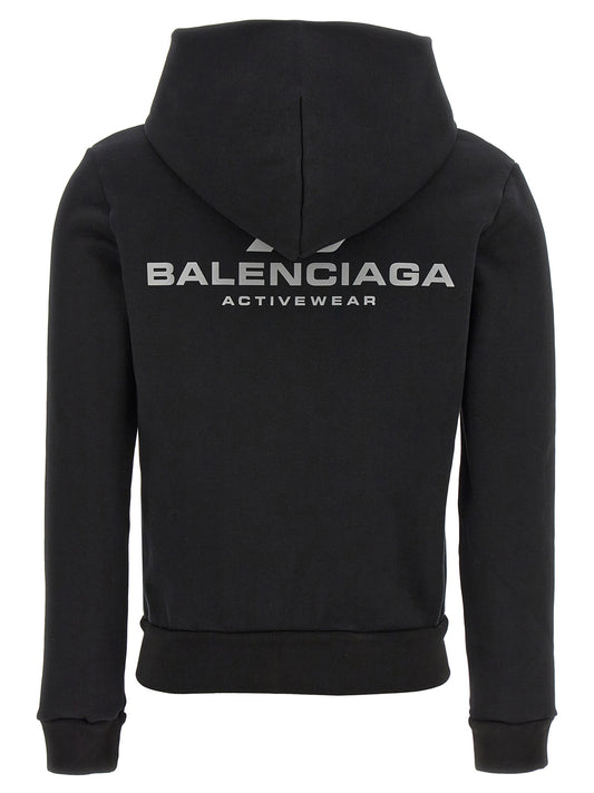 Sudadera Balenciaga de algodón negro