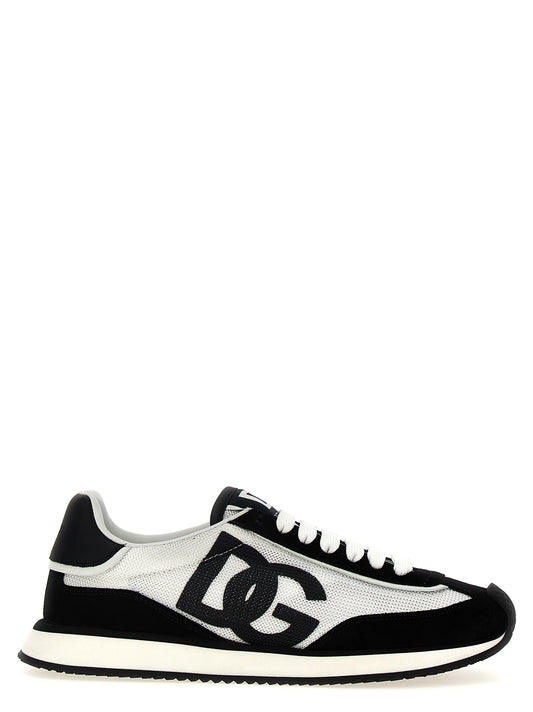 Zapatillas deportivas Dolce & Gabbana de piel de becerro bicolor