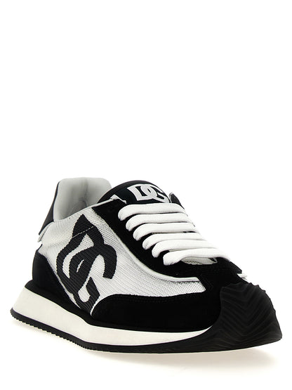 Zapatillas deportivas Dolce & Gabbana de piel de becerro bicolor