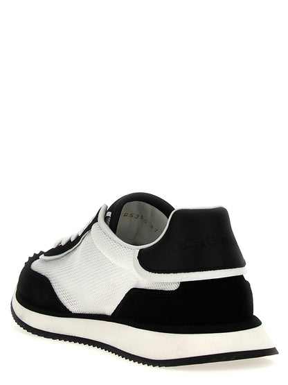 Zapatillas deportivas Dolce & Gabbana de piel de becerro bicolor