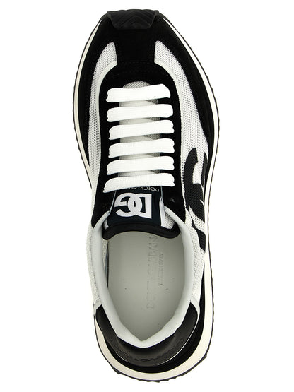 Zapatillas deportivas Dolce & Gabbana de piel de becerro bicolor