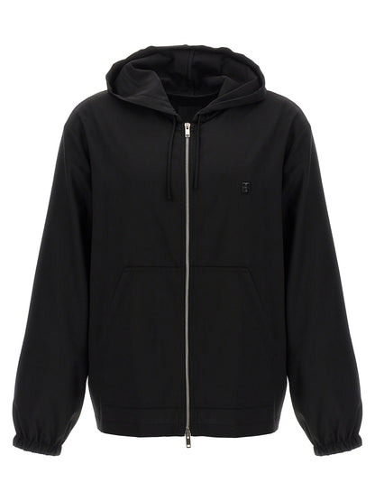 Sweat-shirt Givenchy en laine vierge noire