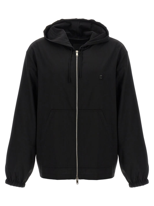 Sudadera Givenchy Negra de Lana Virgen