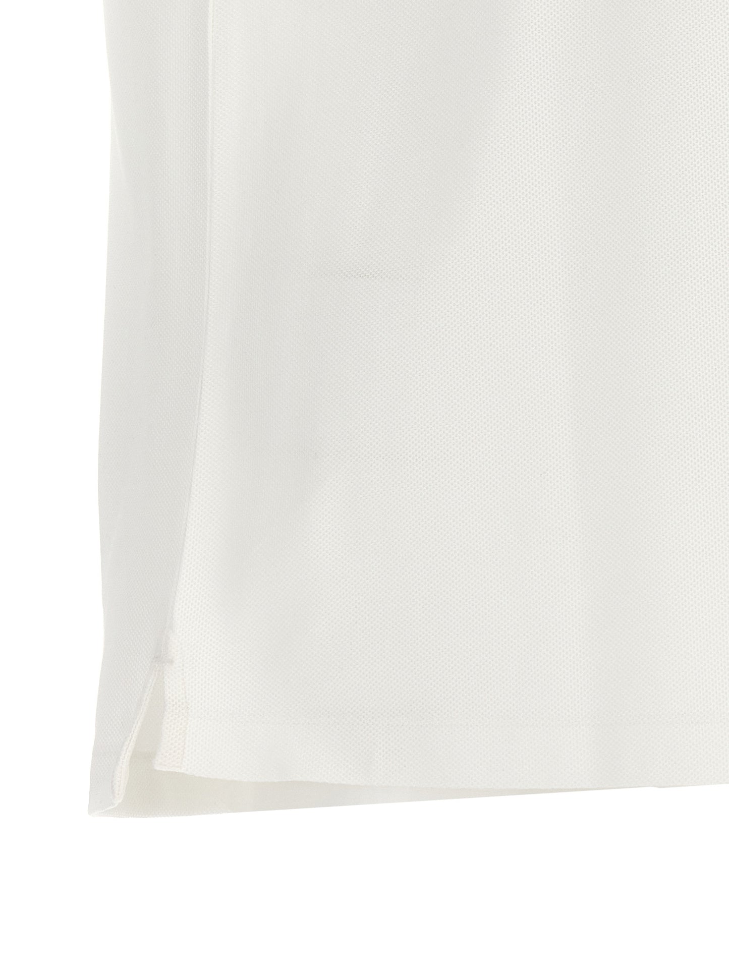 Camisa Polo Burberry De Algodón Blanco Clásico Básico