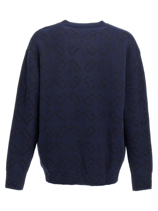 Givenchy Blue Wool Cardigan