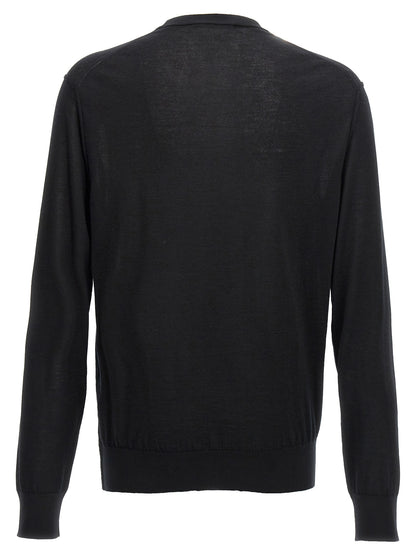 Cardigan Dolce & Gabbana en cachemire noir doux et confortable