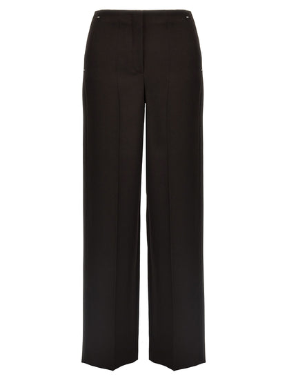 Pantalon de costume Fendi en laine vierge violette