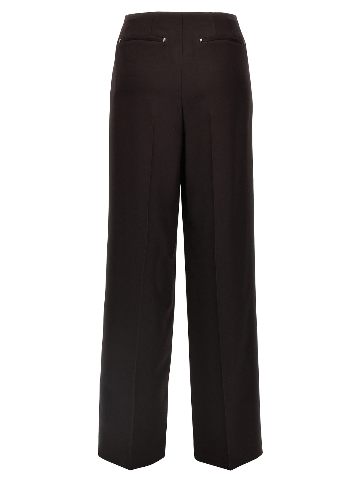 Pantalon de costume Fendi en laine vierge violette