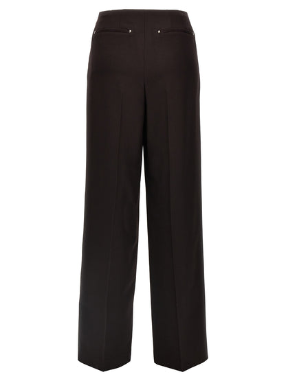 Pantalon de costume Fendi en laine vierge violette