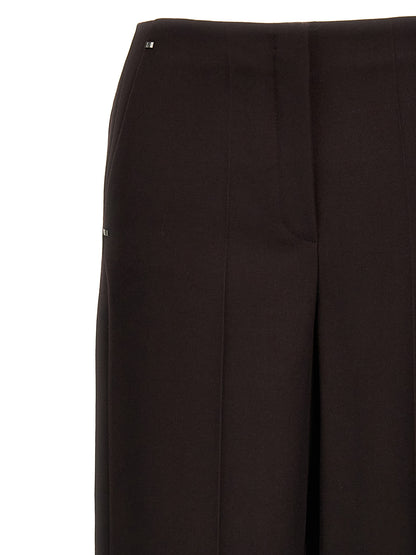 Pantalon de costume Fendi en laine vierge violette