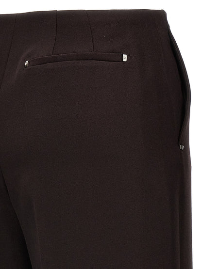 Pantalon de costume Fendi en laine vierge violette