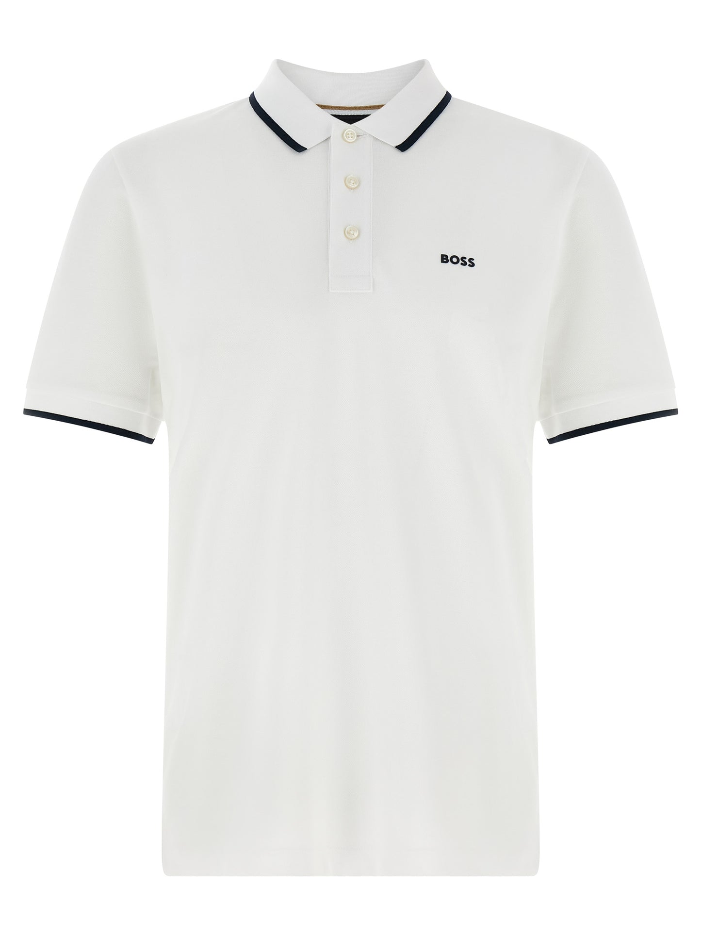 Polo en coton blanc pour un confort quotidien Hugo Boss