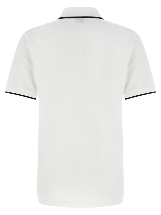 Camisa Polo De Algodón Blanco Confort Diario Hugo Boss
