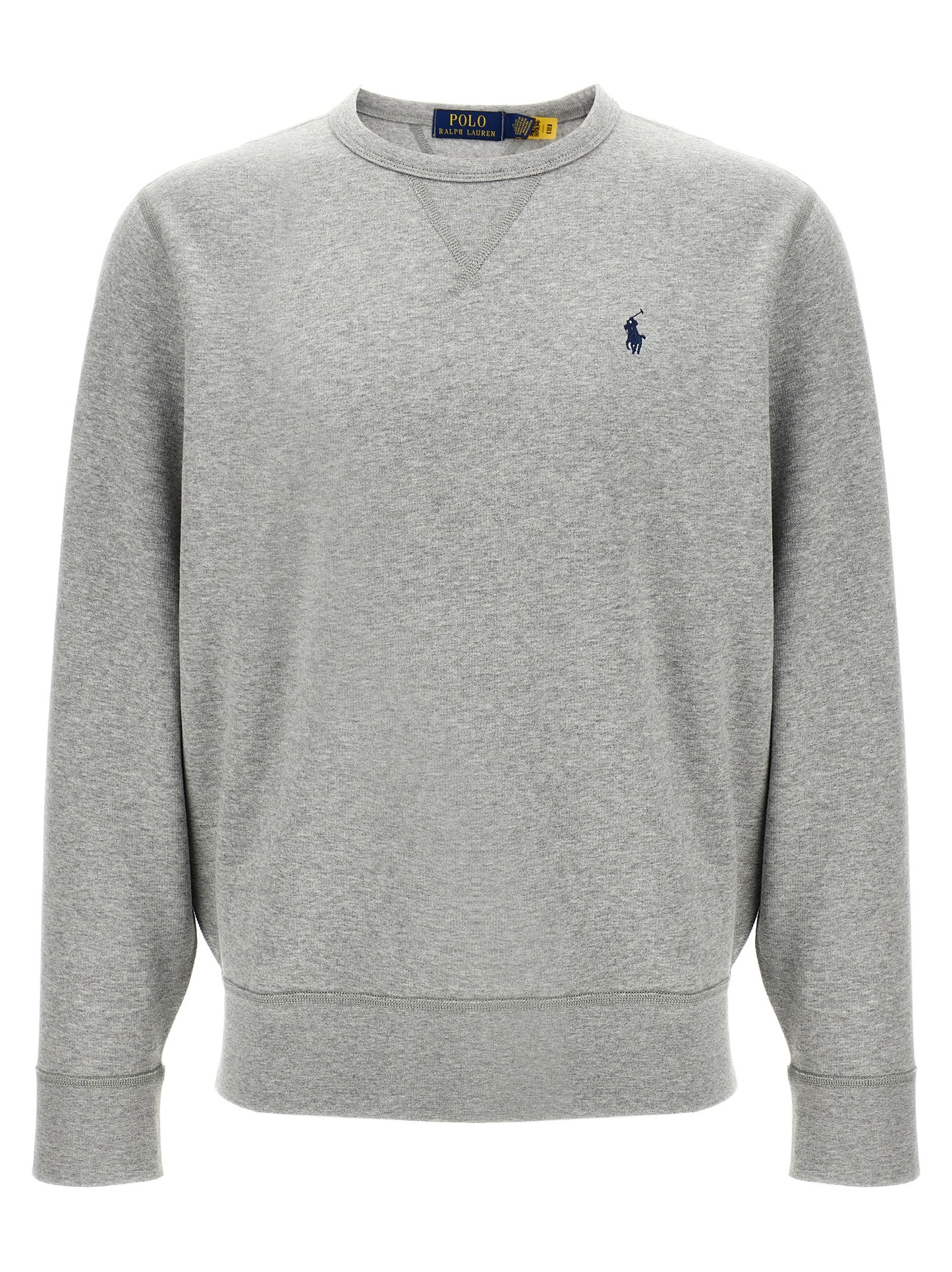 Sudadera de algodón gris Polo Ralph Lauren