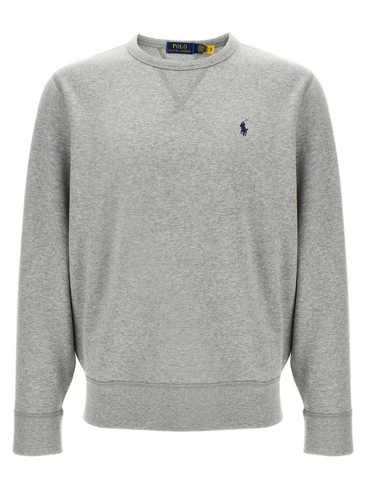 Sudadera de algodón gris Polo Ralph Lauren