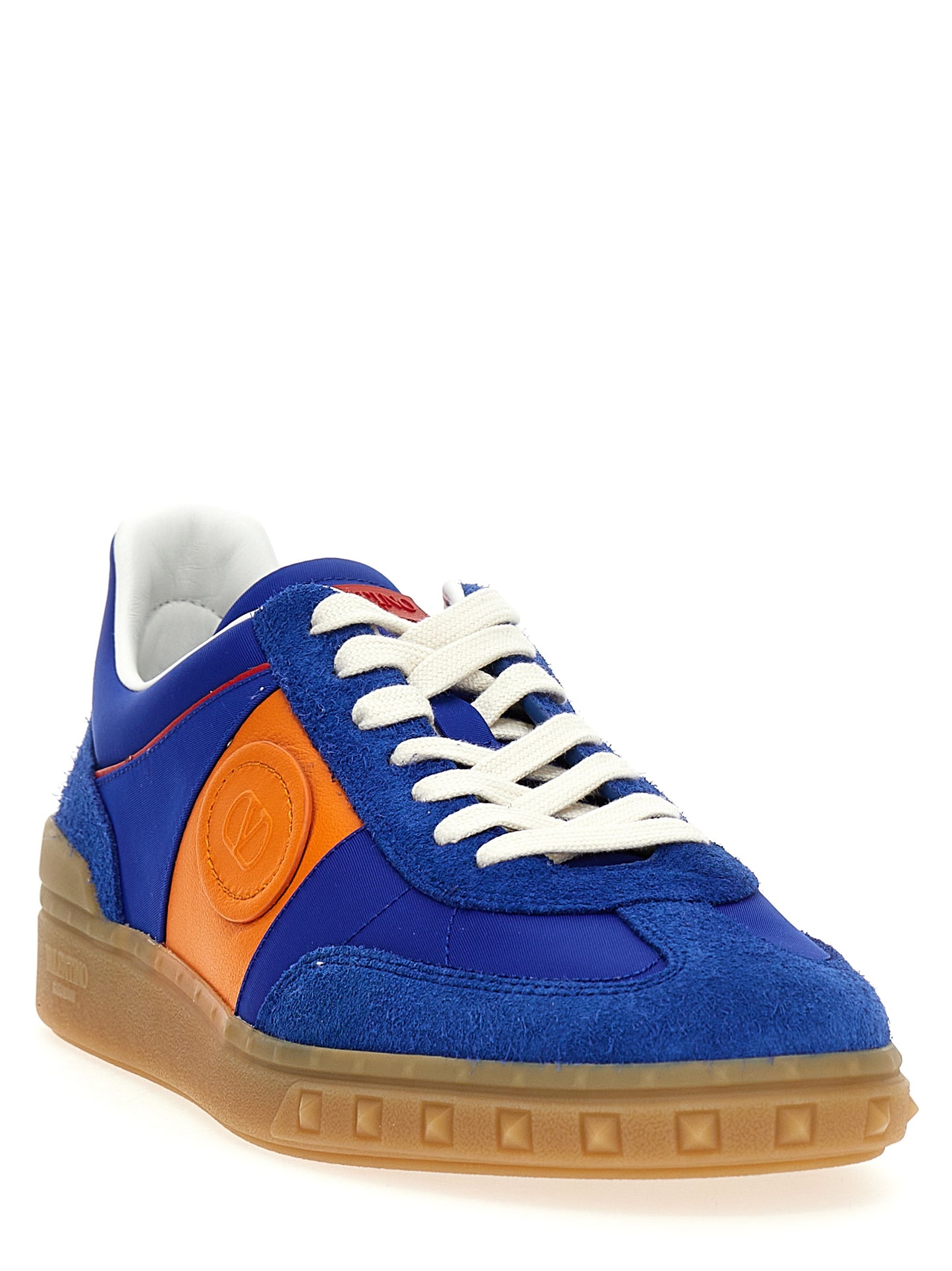 Zapatillas Valentino Garavani Piel De Becerro Azules Estilo Bajo