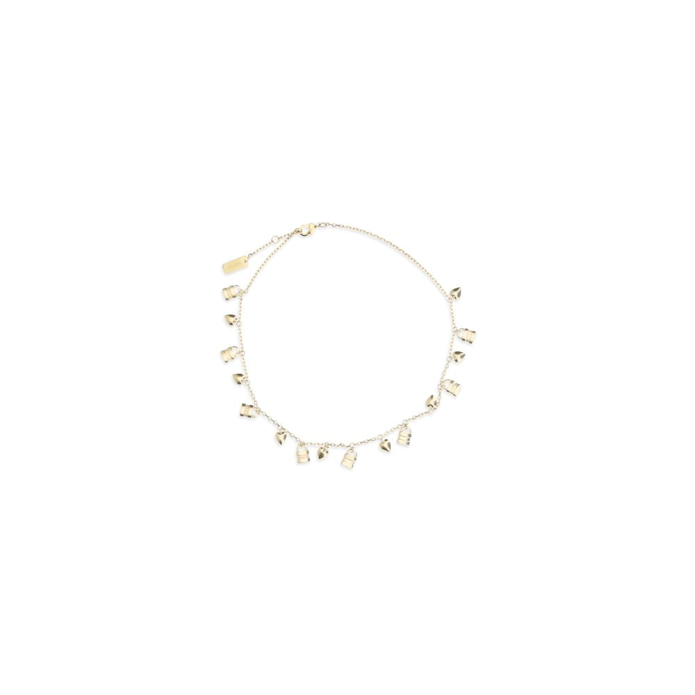 Collar de latón dorado Chloé