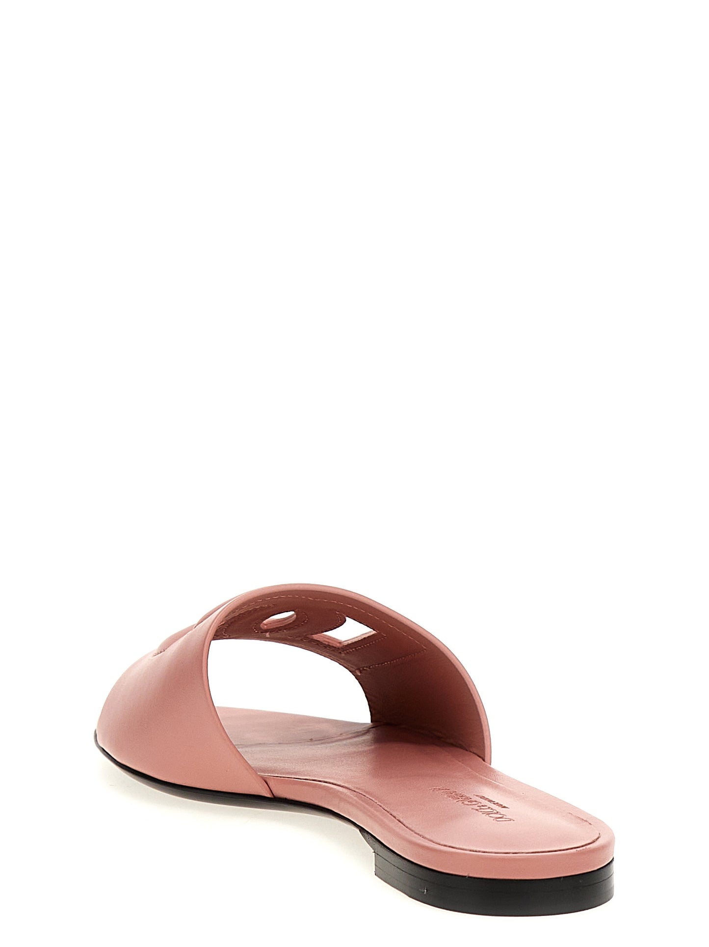Chanclas Dolce & Gabbana de piel de becerro multicolor