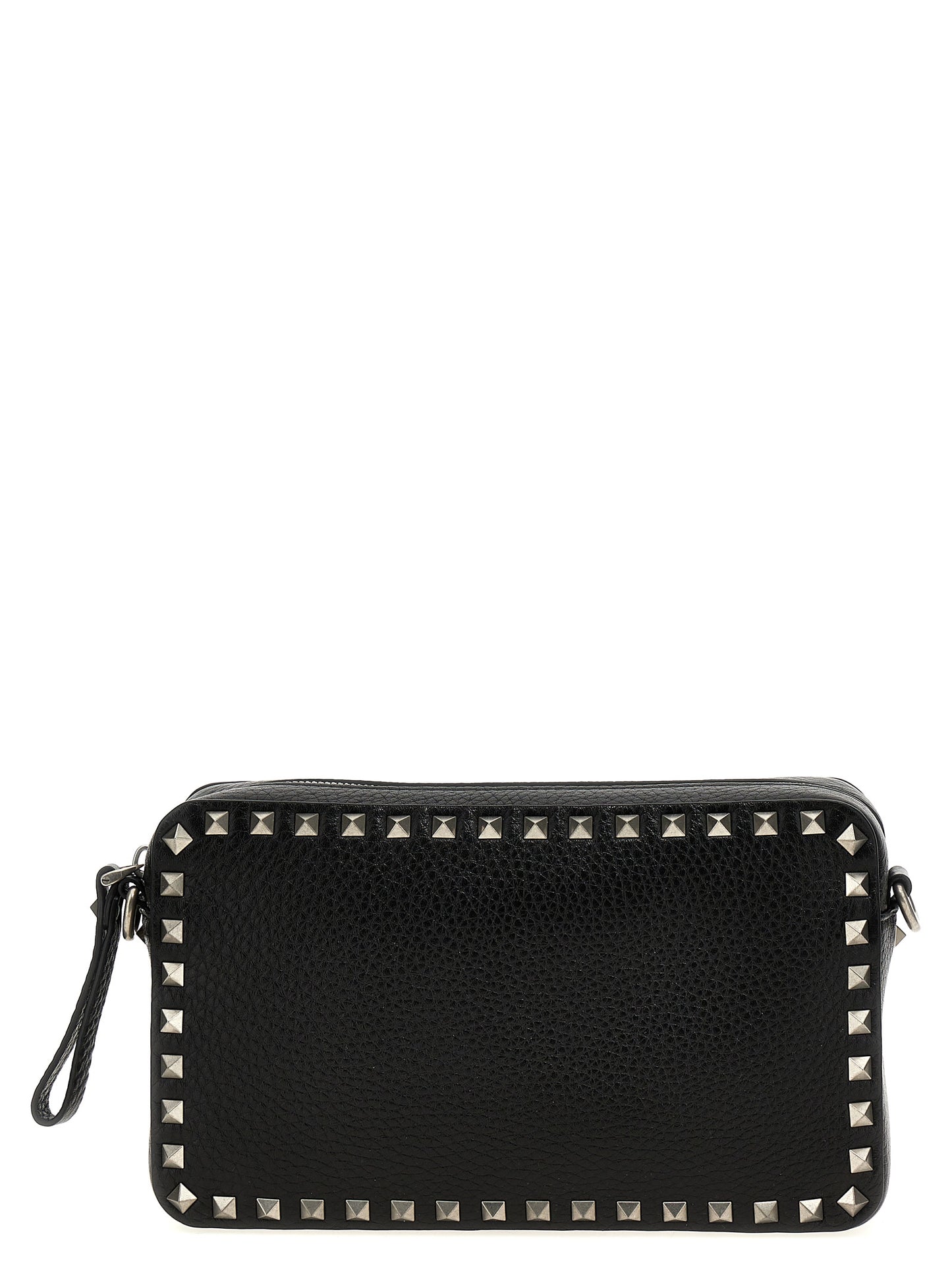 Valentino Garavani Black Calfskin Shoulder Bag