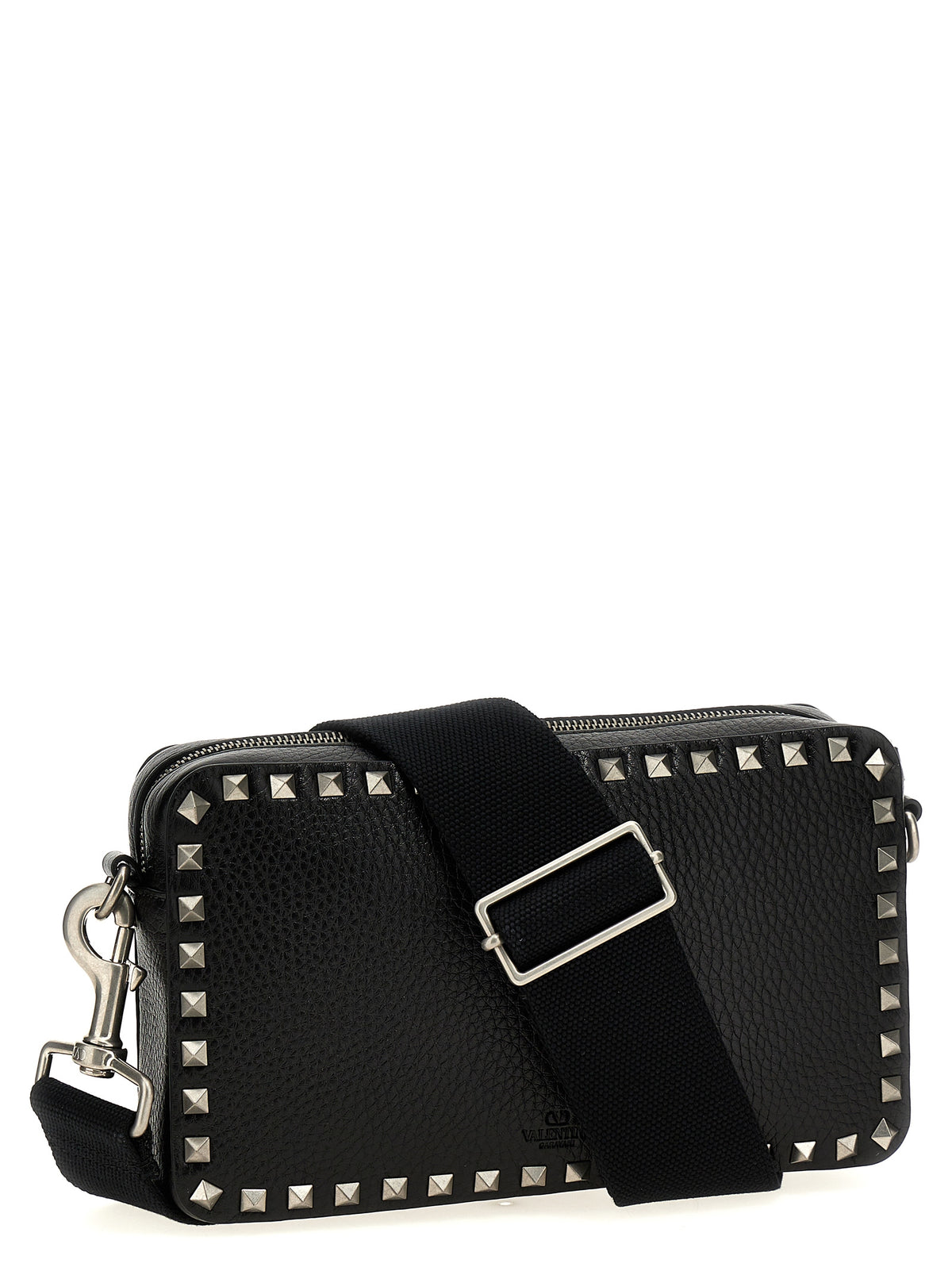 Valentino Garavani Black Calfskin Shoulder Bag