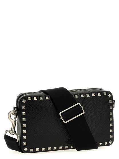 Valentino Garavani Black Calfskin Shoulder Bag