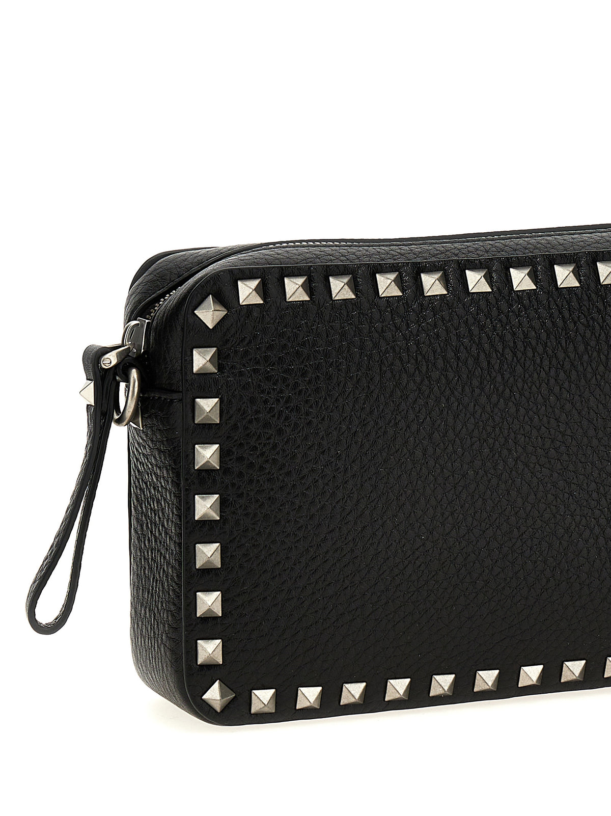 Valentino Garavani Black Calfskin Shoulder Bag