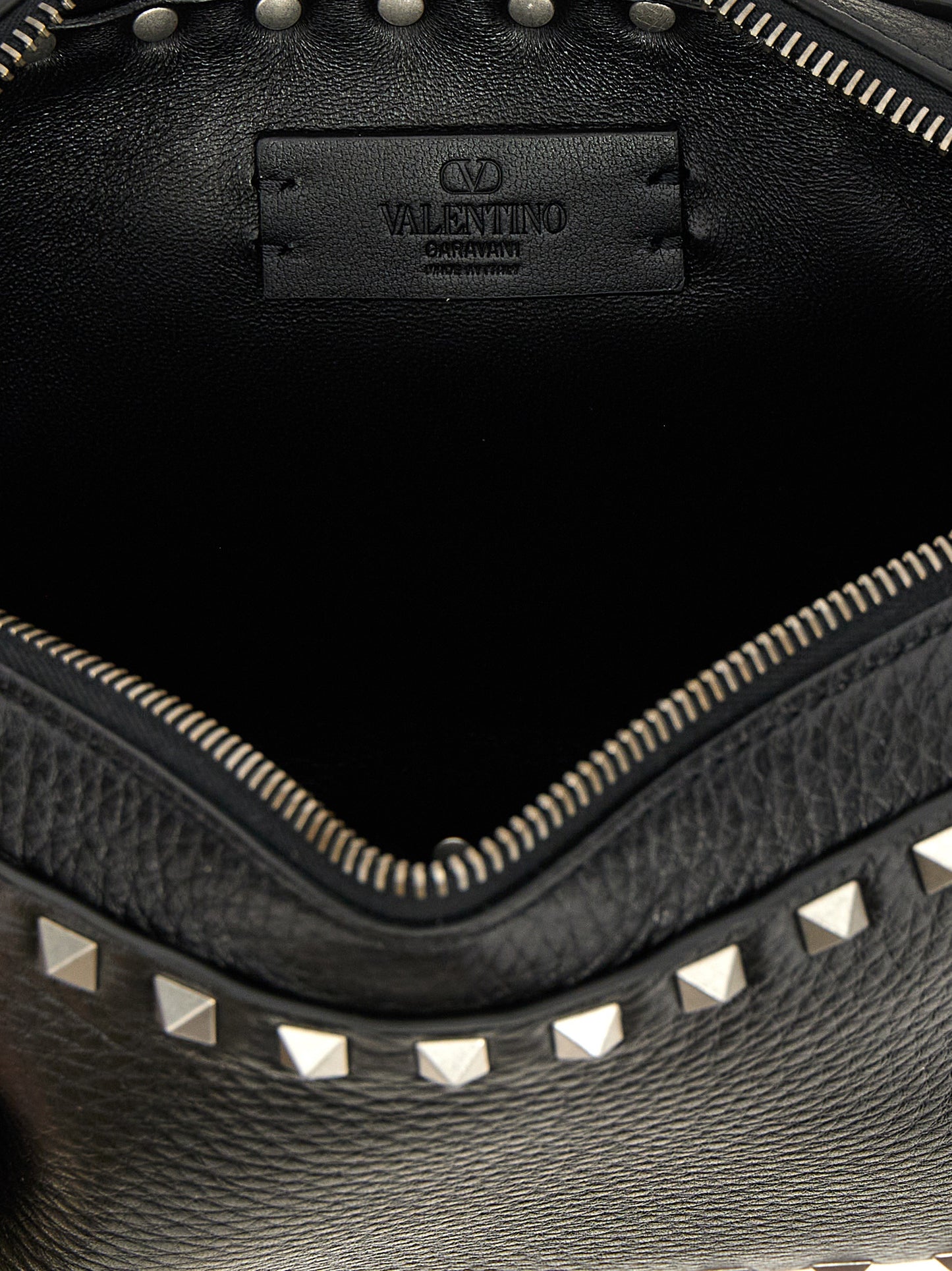 Valentino Garavani Black Calfskin Shoulder Bag