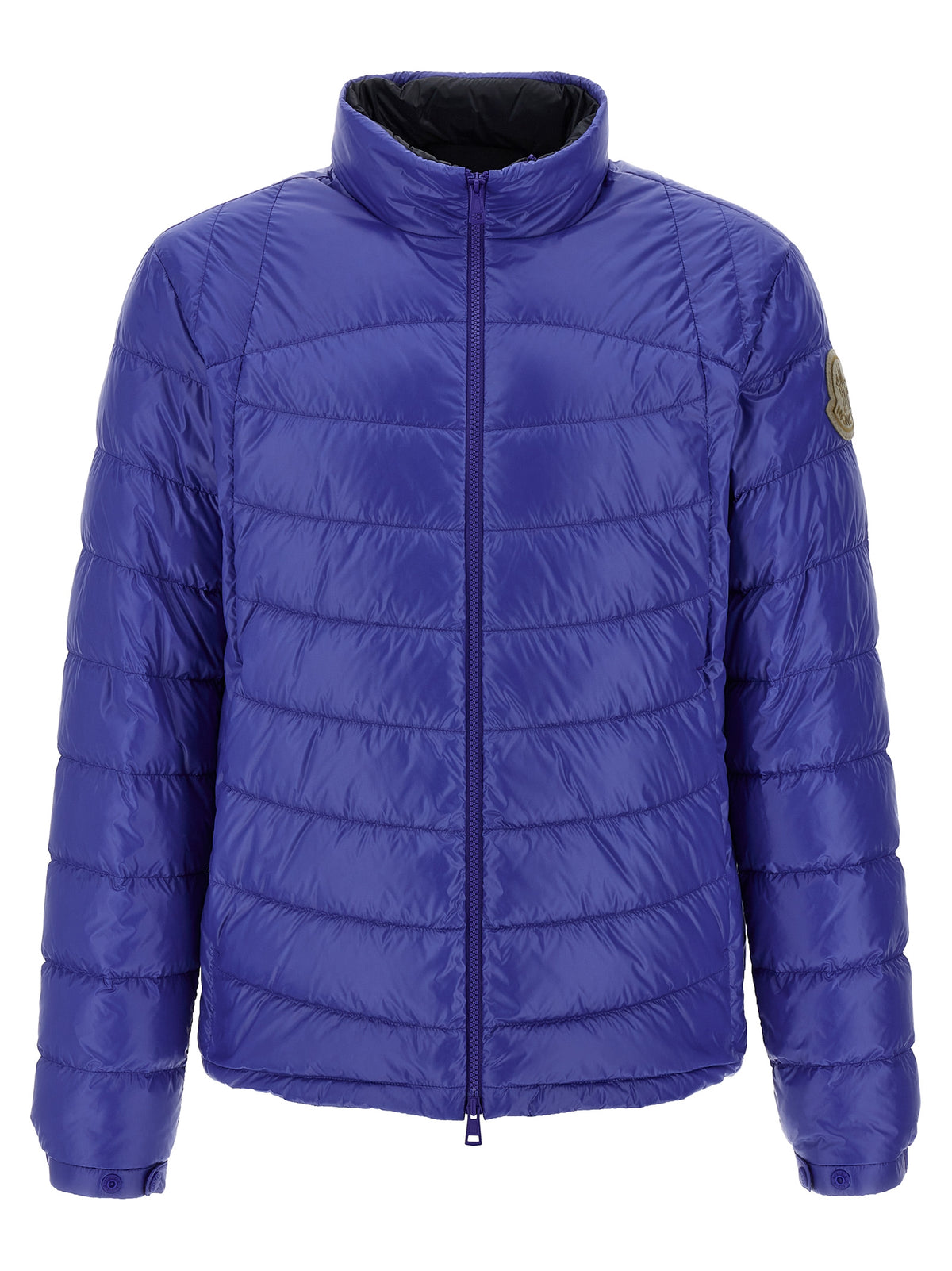 Moncler Chaqueta Largo Completo En Poliamida Azul Galeso