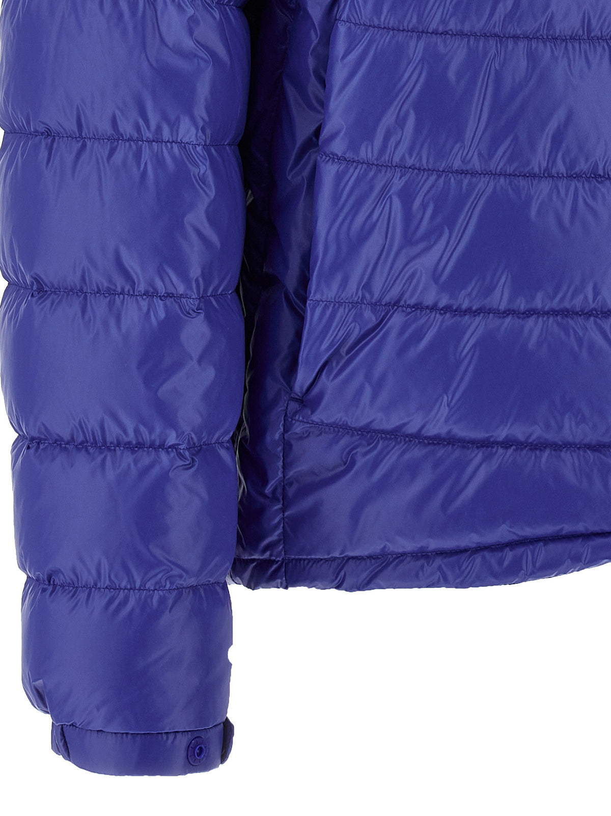 Moncler Chaqueta Largo Completo En Poliamida Azul Galeso