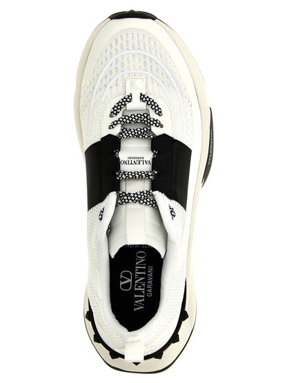Zapatillas deportivas bicolor Valentino Garavani de piel de becerro