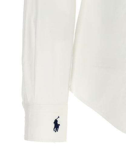 Blusa Polo Ralph Lauren en Algodón Blanco - Diseño Moderno