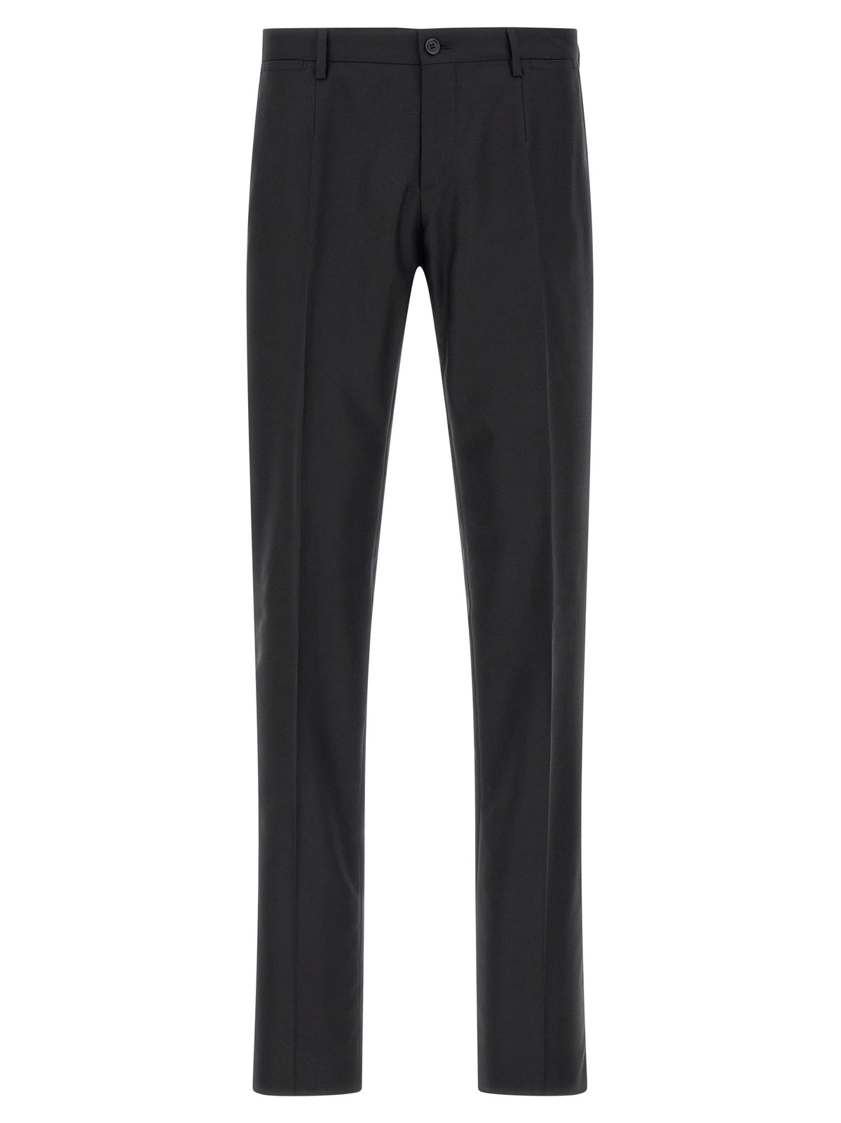 Costume deux-pièces en laine vierge noire modèle Martini Dolce & Gabbana
