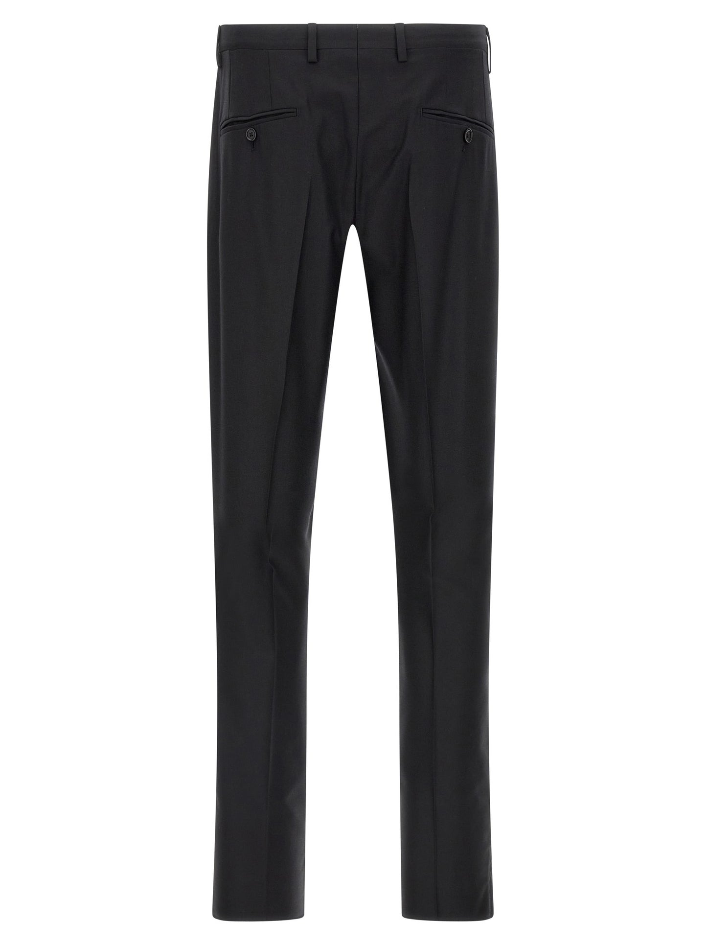 Costume deux-pièces en laine vierge noire modèle Martini Dolce & Gabbana