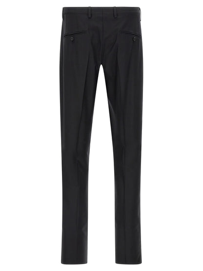 Costume deux-pièces en laine vierge noire modèle Martini Dolce & Gabbana
